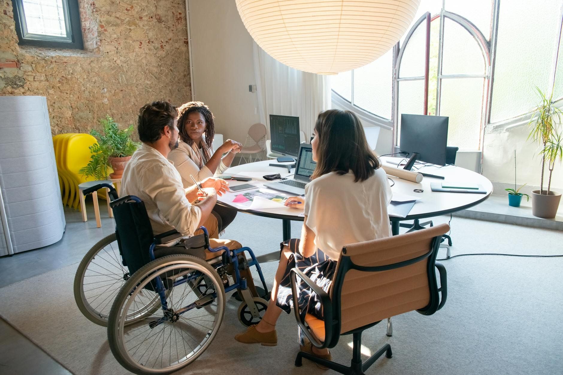 AI adjusting website accessibility settings